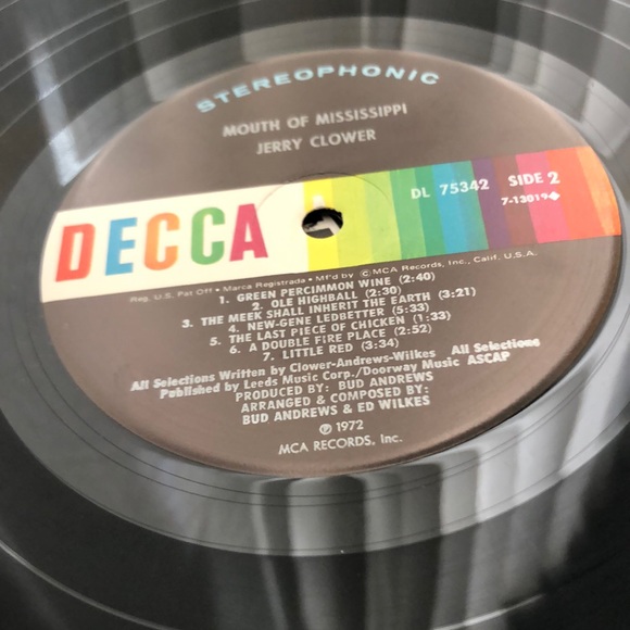 Jerry Clower Mouth Of Mississippi Vinyl Lp '72 - Picture 2 of 10